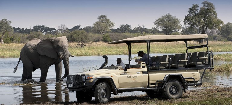 Saguni Safari lodge (Moremi / Okavango Delta) Botswana - www.africansafaris.travel